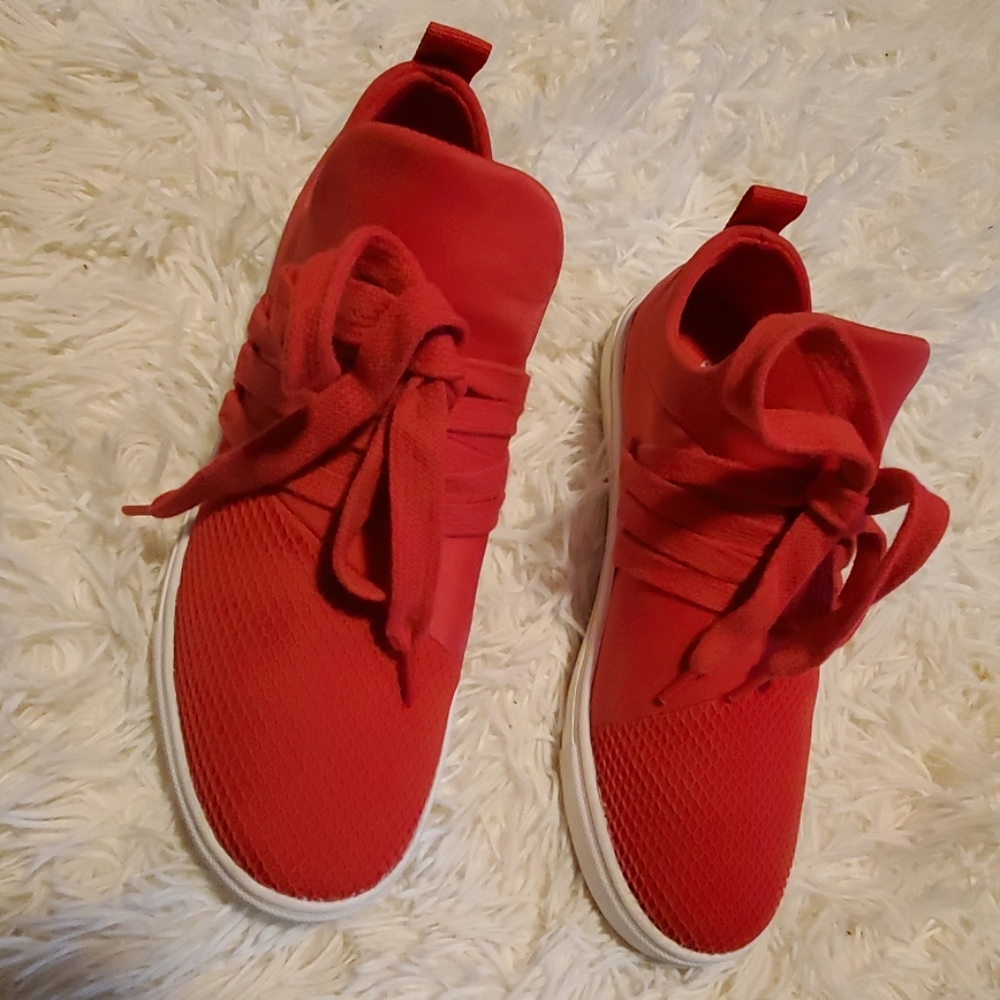 Payless red sneakers